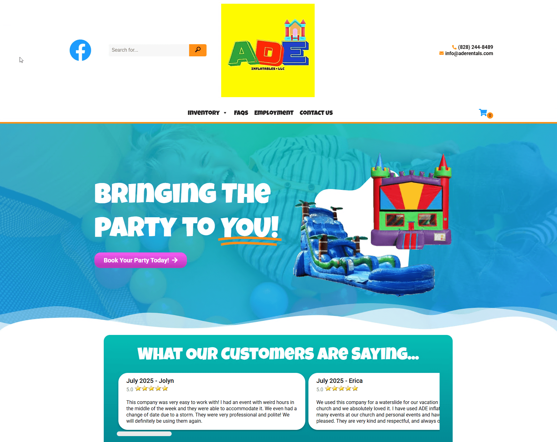 ADE Inflatables - Bounce house rental in Maiden, NC