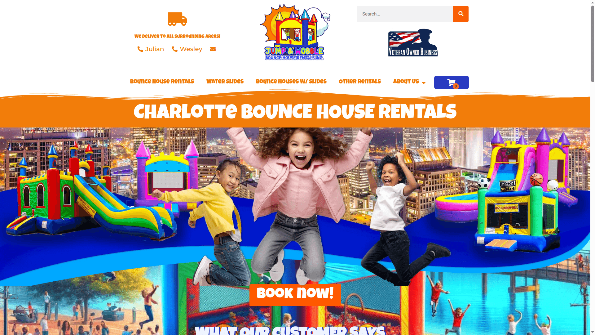 Jump & Wobble Bounce House Rentals, Inc. - Bounce house rental in Charlotte, NC