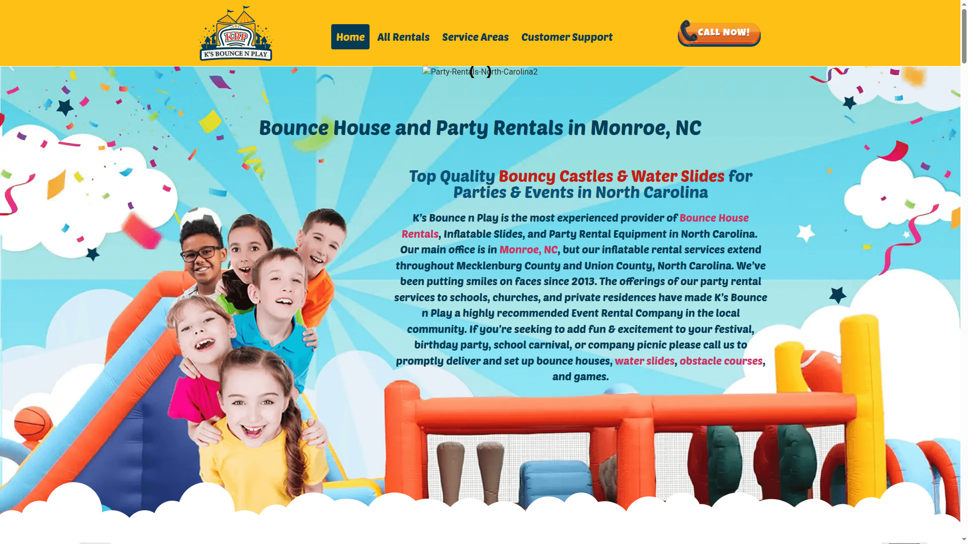 Ks Bounce N Play - Bounce House Rentals Monroe, NC - Bounce House Rental
